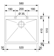 Мойка Франке PPX 610-58 фото 3 в Санкт-Петербурге Мойка Franke PPX 610-58 фото 3 в Санкт-Петербурге